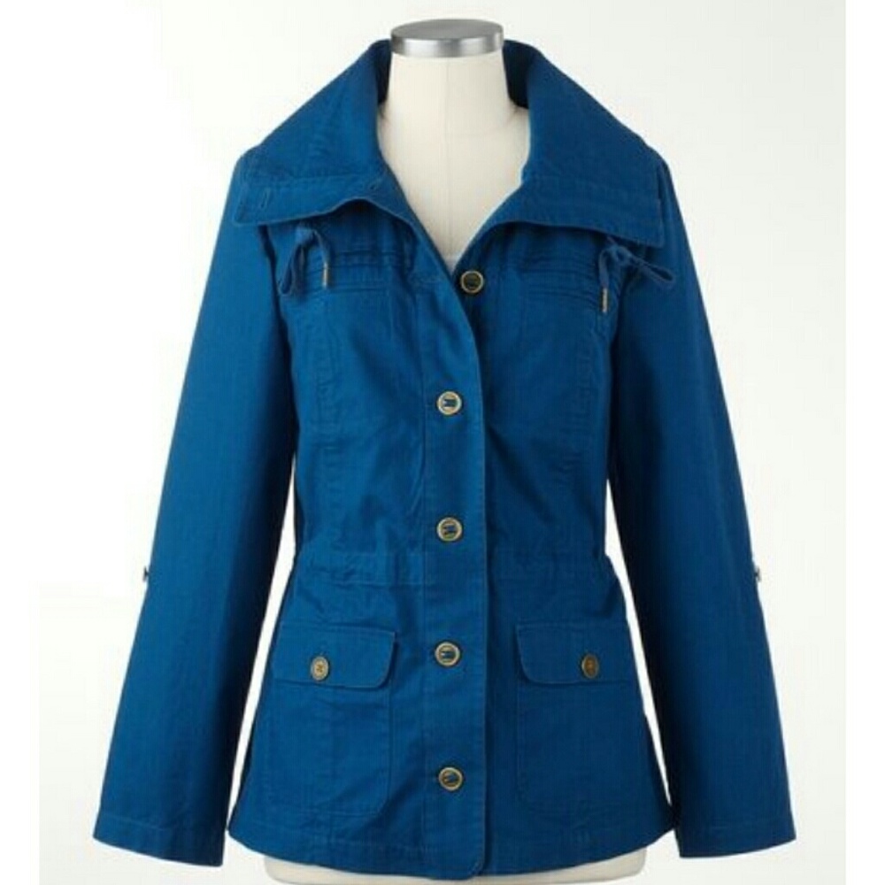 Coldwater Creek Ripstop Cargo Jacket